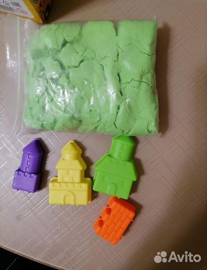 Детская игра, кинетический песок