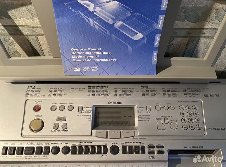 Синтезатор Yamaha PSR 450