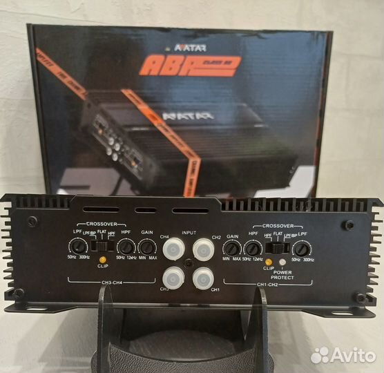 Новый 4х канальный усилитель Avatar ABR-300.4
