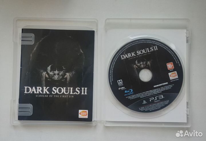 Диск Dark Souls 2 Scholar of The First Son, PS3