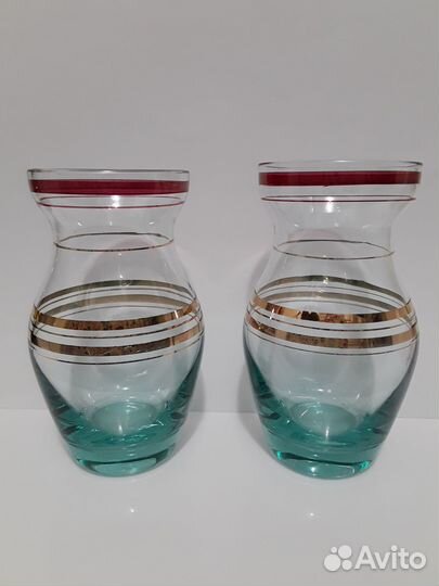 Вазочки парные СССР 12 см