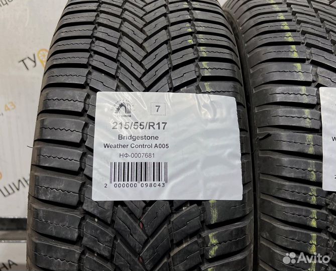 Bridgestone Weather Control A005 215/55 R17 94Y