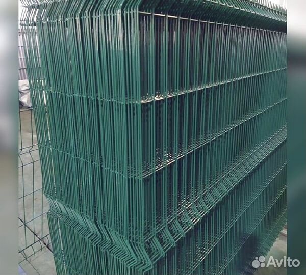 Забор из 3д сетки