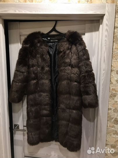 Искусственная шуба под норку