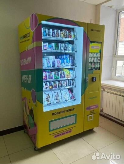 Снековый автомат с индивидуальным дизайном