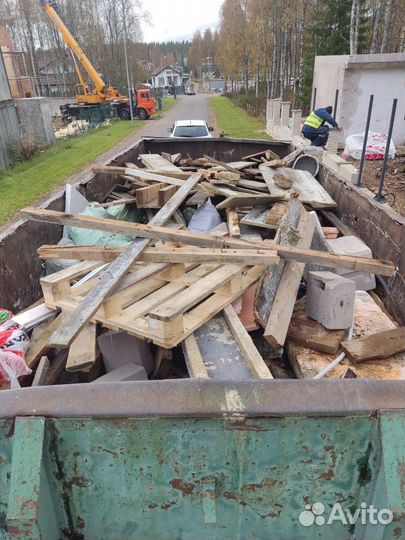 Вывоз строительного мусора пухто 27м3