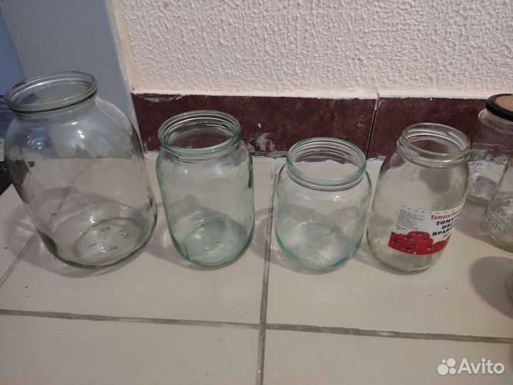 Банка стеклянная