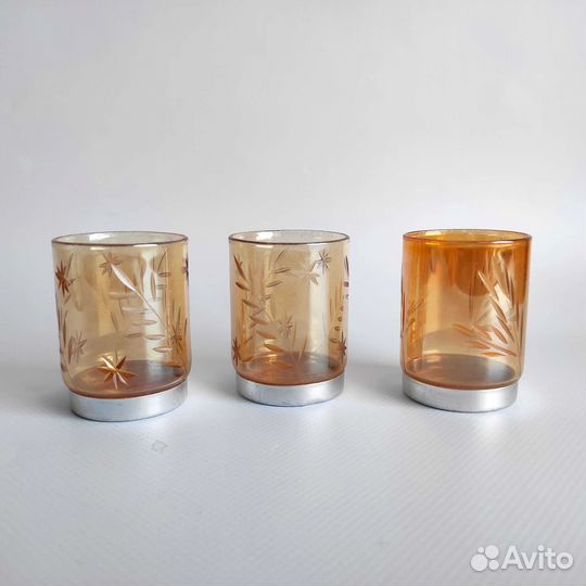 Стопки цветное стекло