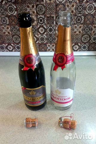 Бутылка от шампанского