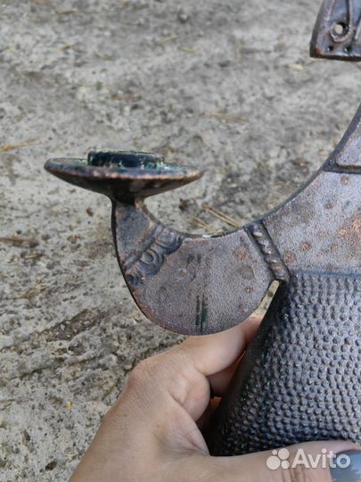 Подсвечник Девушка в кокошнике СССР