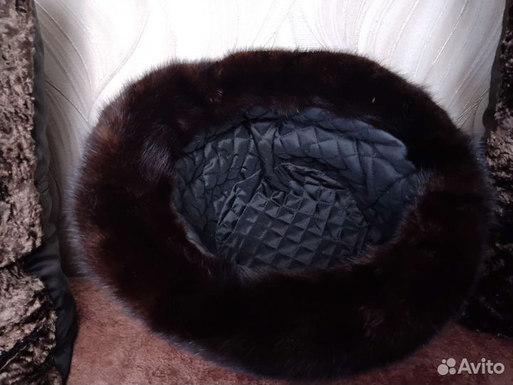 Норковая шапка