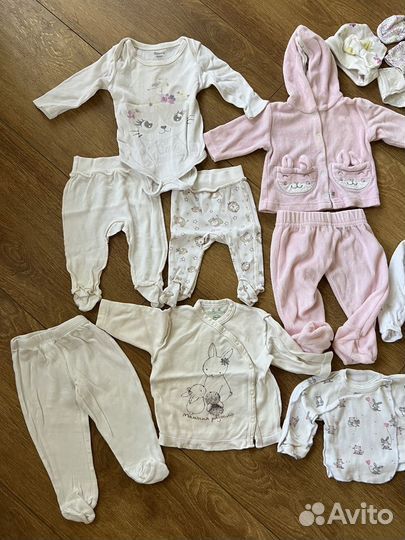 Вещи для новорожденной девочки