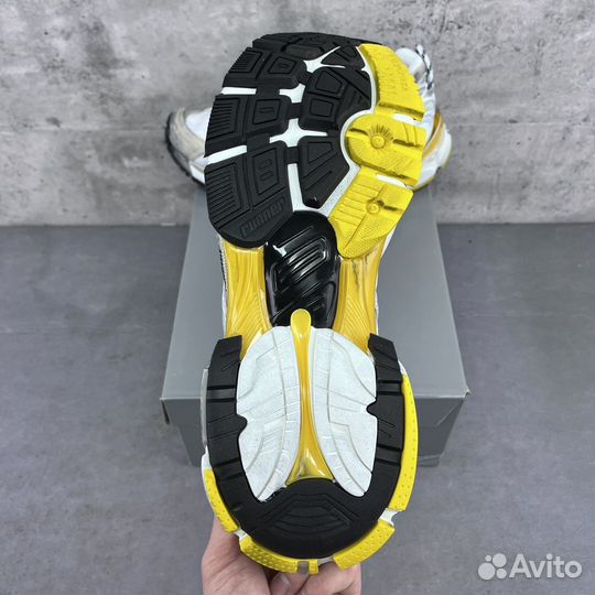 Balenciaga Runner Nylon White Yellow