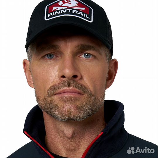 62471 Бейсболка Finntrail Cap 9611 graphite red