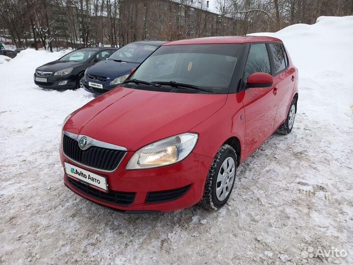 Skoda Fabia 1.2 МТ, 2012, 118 000 км