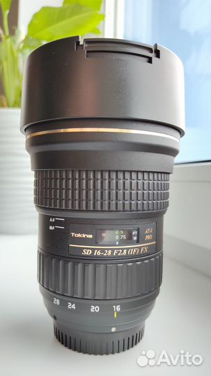Объектив Tokina AT-X 16-28mm f2.8 PRO FX nikon