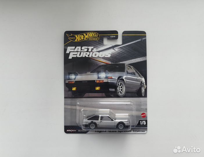 Hot wheels premium Toyota AE86 Sprinter Trueno