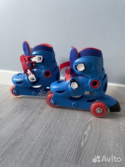 Ролики детские трехколесные