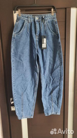 Джинсы мом женские
