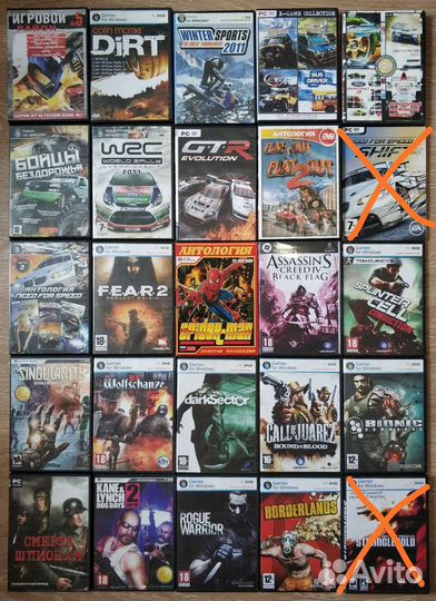 Игры компьютерные, диски PC DVD
