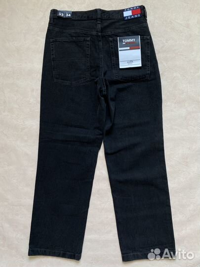 Джинсы мужские Tommy Jeans чёрные новые