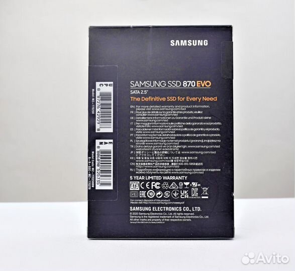 Samsung SSD 870 EVO 250GB