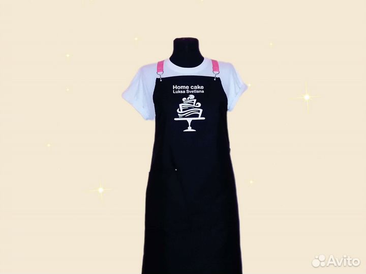 Фартук для кафе с логотипом