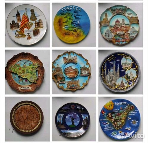 Настенная тарелка декоративная