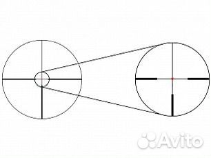 Оптический прицел Gaut Obsidian 1-8x24, сетка X2