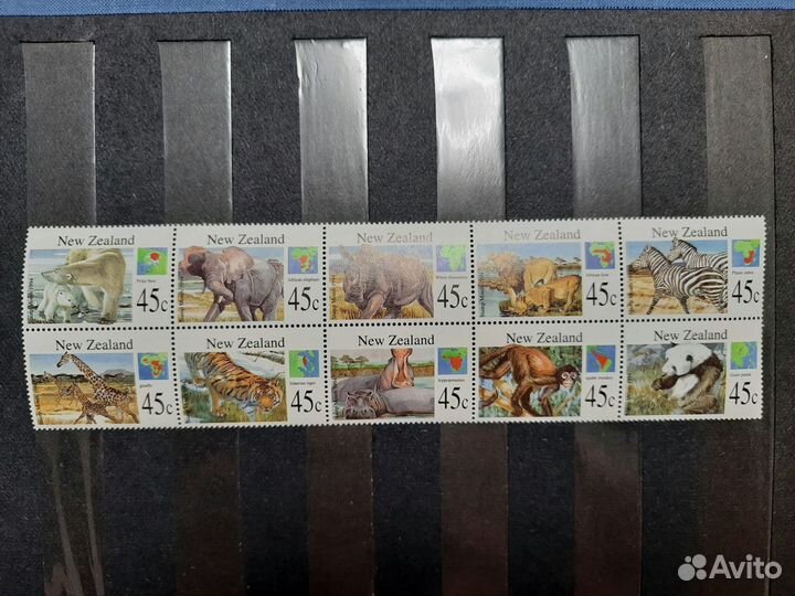 Почтовые марки блоки