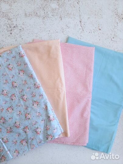 Ткань отрез хлопок сатин Китай