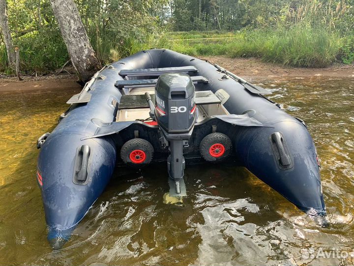 Лодка пвх Nissamaran с мотором Yamaha 30hmhs 30л/с
