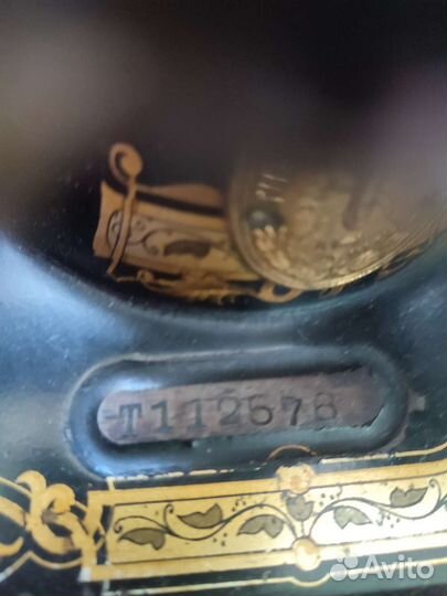 Швейная машинка зингер антикварная