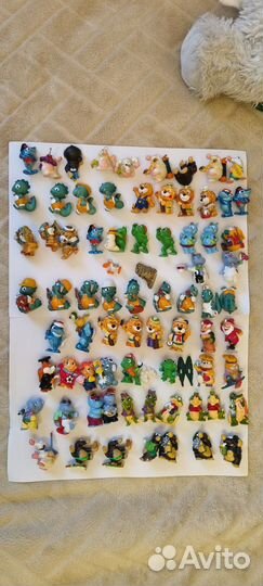 Киндер 90х львы, бегемоты, крокодилы, кроты