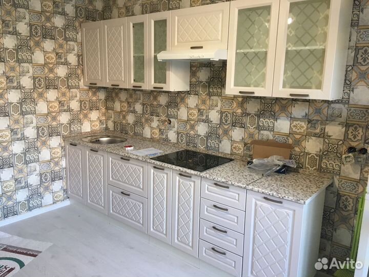 Кухня модульная Агава мдф (угловая 4.7м)