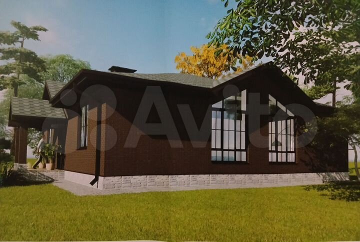 Дом 258,6 м² на участке 13,5 сот.