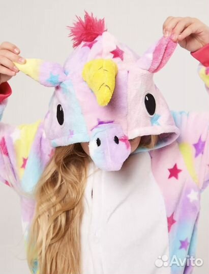 Кигуруми единорог 128-134