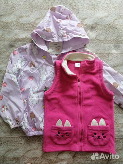 Вещи пакетом на девочку рост 110-116