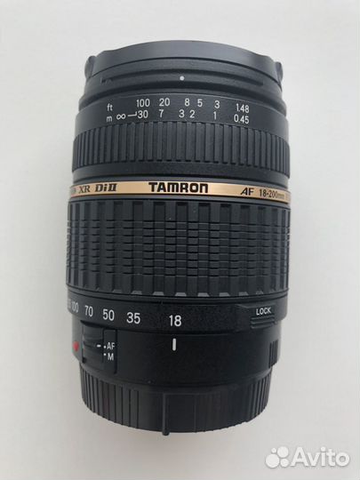 Объектив Tamron AF 18-200 F/3.5 - 6.3
