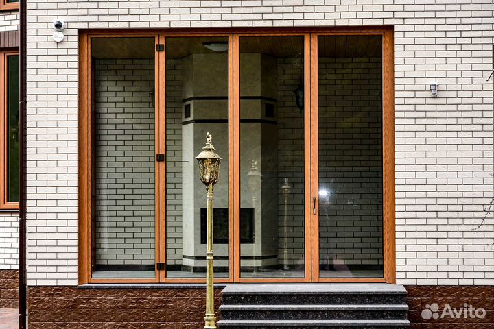 Наклонно-сдвижные оконные порталы