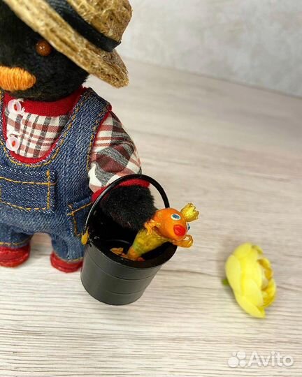 Мишка Тедди рыбачек с ноготок)