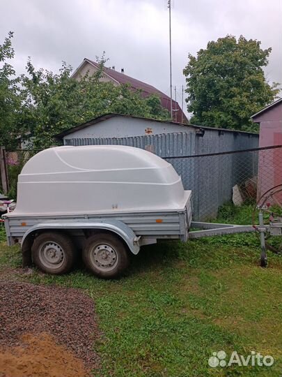 Прицеп легковой двухосный мзса бу