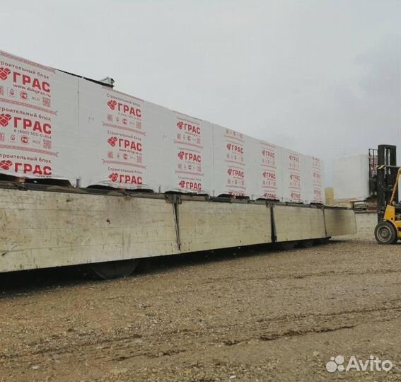 Газоблок 300х200х634