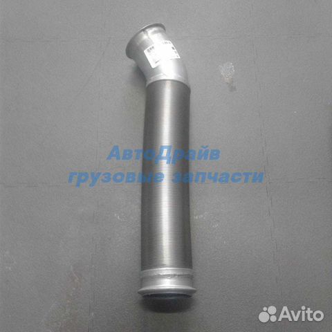 Труба глушителя даф 105 с гофрой приемная 1743073