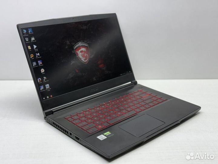 Мощный Игровой ноутбук MSI RTX 3060 i7-10750