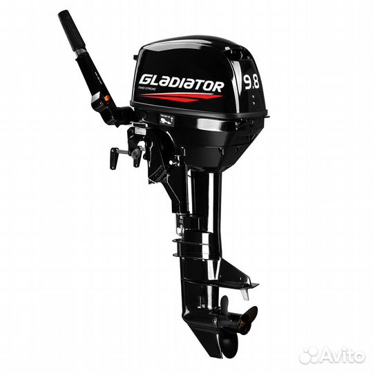 Мотор лодочный gladiator G9.8FHS
