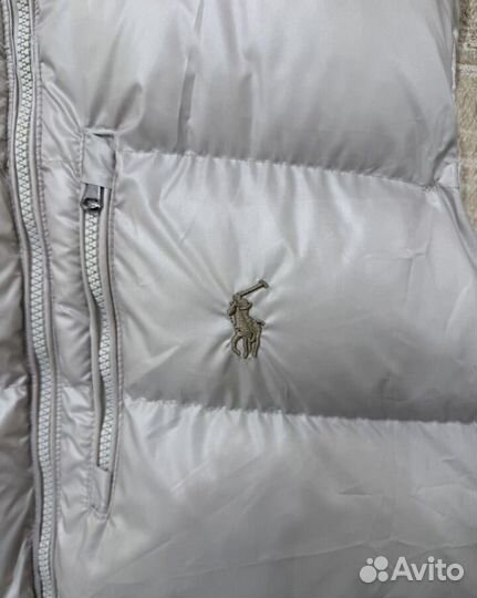 Жилетка polo ralph lauren бежевая