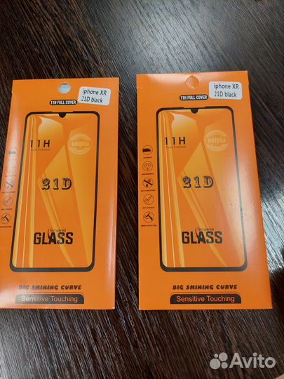 Защитное стекло iPhone XR (2 штуки)