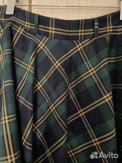 Юбка в клетку