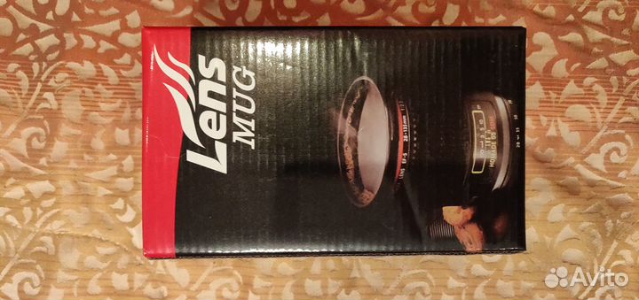 Кружка объектив canon